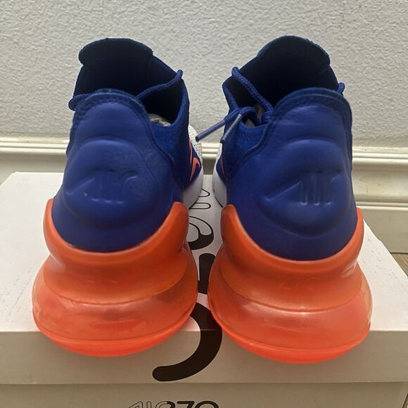 Nike Air Max 270 Flyknit Racer Blue Total Crimson (2018) Size 10 main image 3